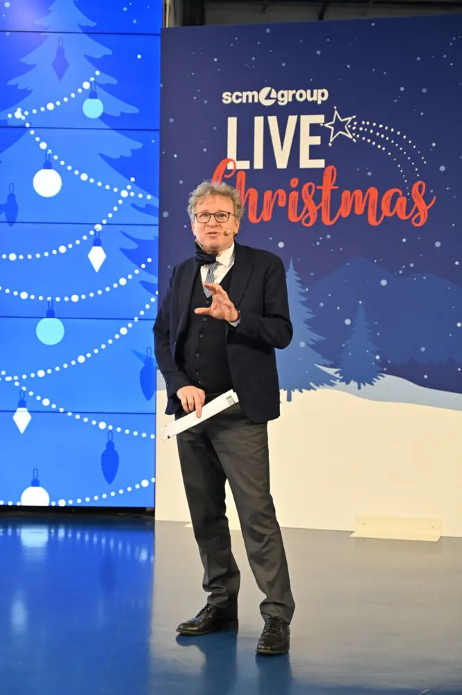 Scm Group Live Christmas: lots of new features for the pre-Christmas event at the Italian plants